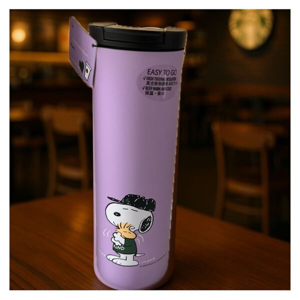 スターバックス STARBUCKS スヌーピー PEANUTS ステンレスボトル スタバ スヌーピ 水筒新品