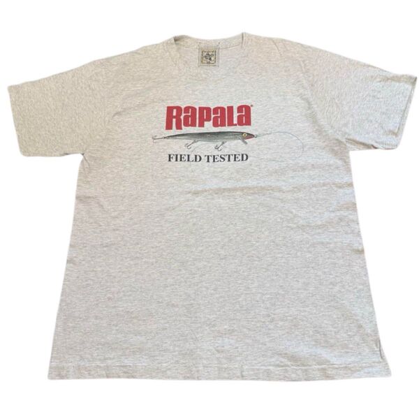 90s Rapala ラパラ ルアー USA製 フィールドテスター 限定Tシャツ 半袖 XL アメリカ製 ヴィンテージTシャツ