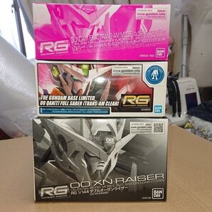 未組立 ダブルオー系RGセット BANDAI 機動戦士ガンダム00