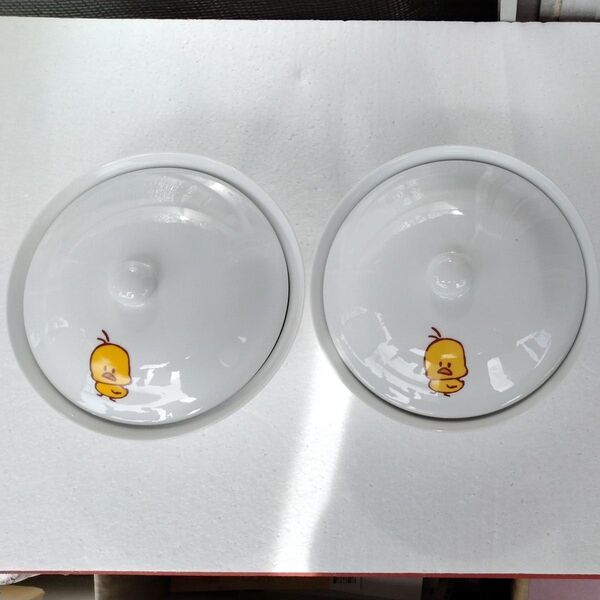 チキンラーメン専用容器 蓋付き どんぶり (長期自宅保管品)
