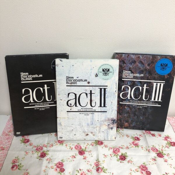 9mm Parabellum Bullet act 1/2/3セット販売