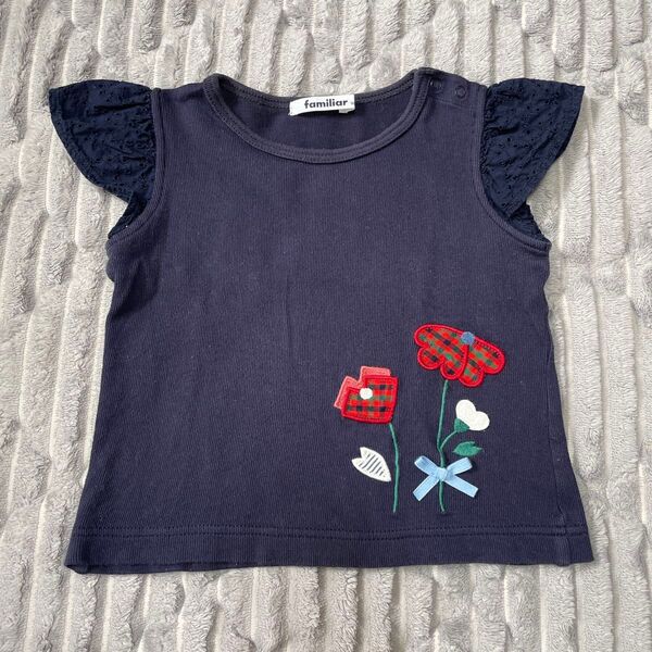 ファミリア トップス 半袖Tシャツ 半袖トップス 90size 綿100