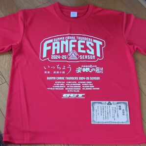 群馬クレインサンダーズ Tシャツ 賞状