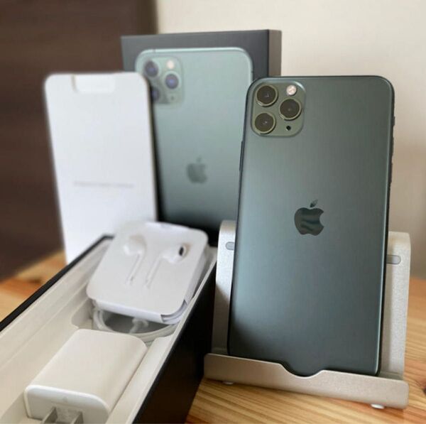 【格安美品】iPhone11 ProMax SIMフリー 256GB 付属品新品