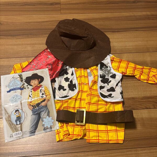80 90 100 ディズニー ハロウィン 仮装 コスプレ キッズ ウッディ
