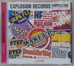 帯付美品CD ● V.A. / EXPLOSION RECORDS COMPILATION new biginning ●EXPL-002 PAPA B KEISEI,KOHKI & 愛海 北海道 レゲエ コンピ Y439