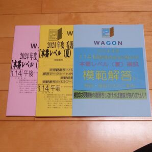 【新品未使用】WAGON 2024年度 114回 看護師国家試験対策 本番レベル(夏) 模試