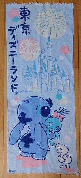 スティッチ 東京ディズニーランド 手ぬぐい 希少