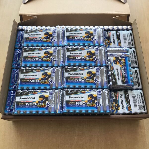 【新品/未使用】単4形 480本 パナソニック Panasonic エボルタネオ アルカリ乾電池 (使用推奨期限 2034年以降)