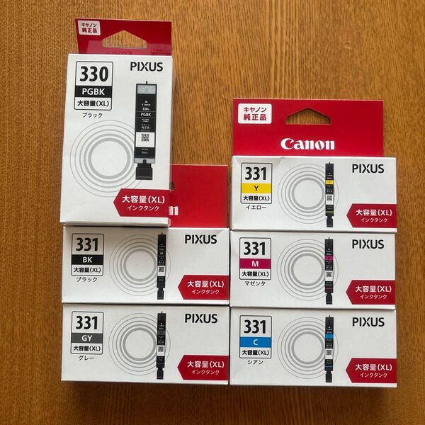 【新品/未開封】Canon 純正 インクカートリッジ BCI-330XL BCI-331XL 6色セット 大容量
