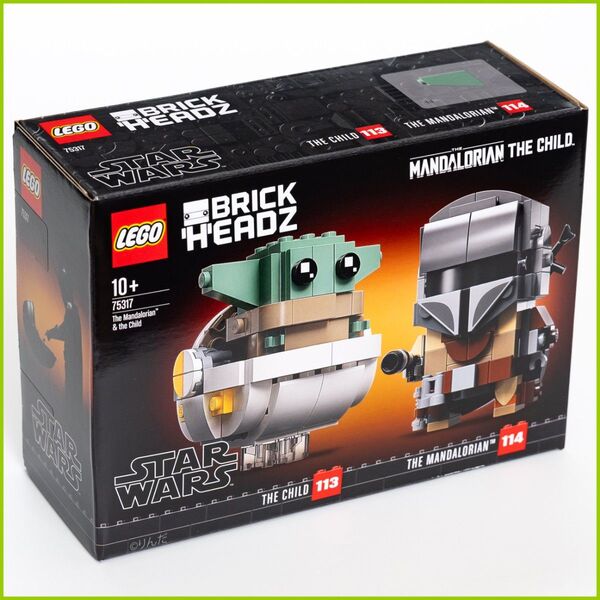 【新品】 レゴ LEGO 75317 スター・ウォーズ ブリックヘッズ マンダロリアン & ザ・チャイルド 【国内正規品】