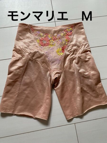 マルコ 補正下着 モンマリエ ロングガードル M ピンク