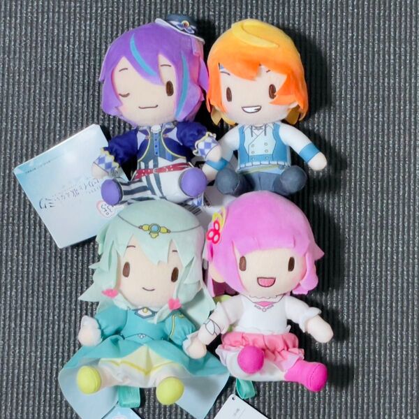 劇場版プロジェクトセカイ 壊れたセカイと歌えない初音ミク ワンダーランズ×ショウタイム ふわぷち ミニぬいぐるみ 全4種