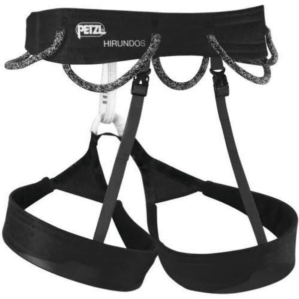 Petzl ハーネス Lサイズ 黒 ヒューロンドス ペツル HIRUNDOS