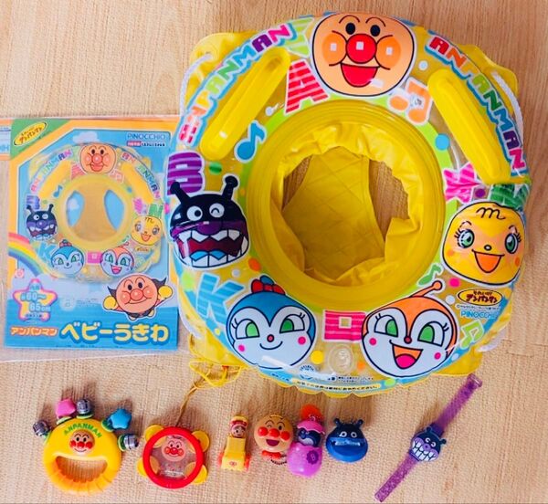 アンパンマン 浮き輪 おもちゃ まとめ売り 赤ちゃん ベビー 幼児 子供 お風呂 楽器 鈴木 アンパンマンミュージアム