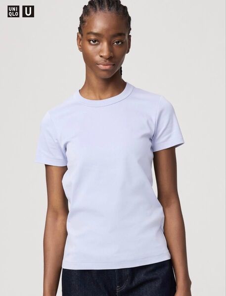 UNIQLO ユニクロ クルーネックT ホワイト Lサイズ
