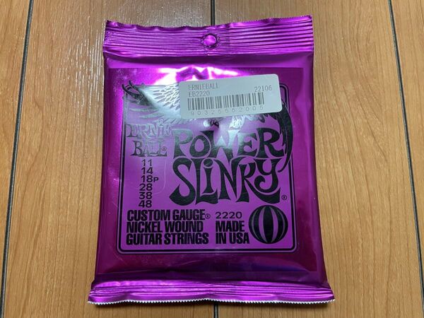 新品未使用 ERNIE BALL Power Slinky 11-48 アーニーボール エレキギター弦