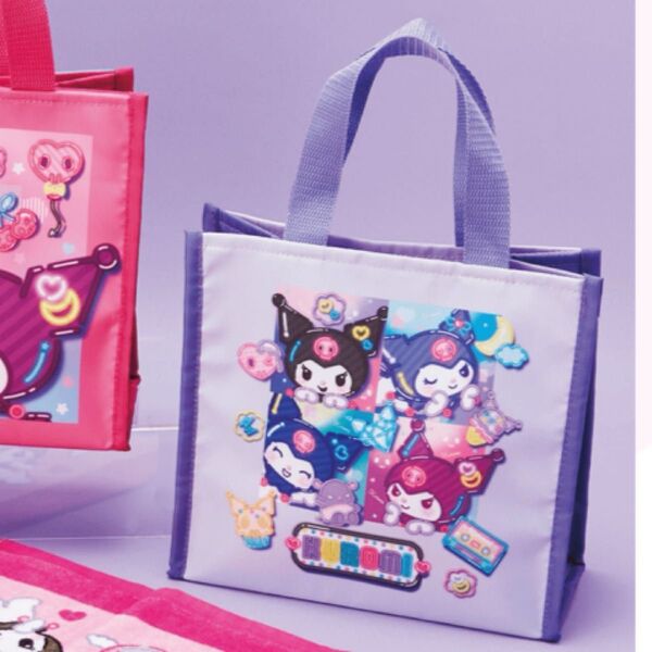 サンリオピューロランド キャラクター クロミ 一番くじ 当たりくじ トートバッグ パープル 新品 未使用