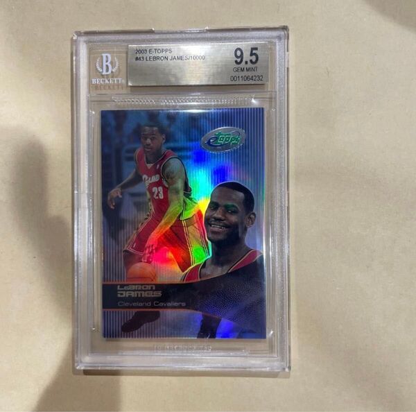 【激レア】2003 eTopps #43 LeBron James RC トレーディングカード