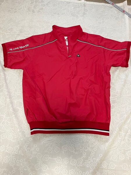 le coq sportif 半袖ウィンドブレーカー ピンク