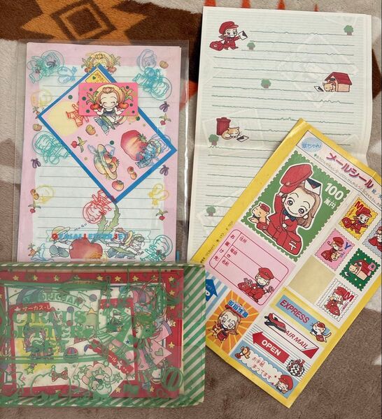 矢沢あい りぼん 付録まとめ売り 天使なんかじゃない レターセット 文房具セット シール ふろくまとめ売り 平成レトロ