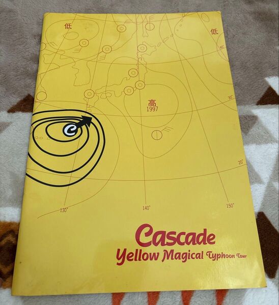 CASCADE ツアーパンフレット カスケード yellow magical typhoon tour バンド ツアーパンフ