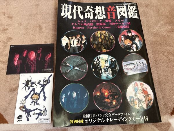 現代奇想音図鑑 FOOL'S MATE 増刊 トレーディングカード付き ヴィジュアル系バンド 音楽雑誌 MUCC バロック 蜉蝣
