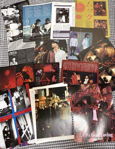 MUCC ムック 音楽雑誌 切り抜き まとめ売り ヴィジュアル系バンド V系 ヴィジュアル系 当時物 インタビュー記事