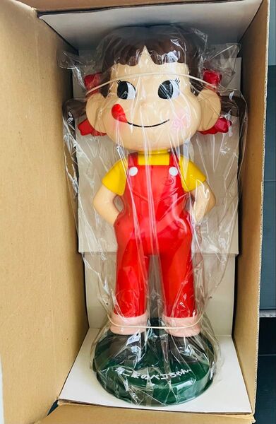不二家 ペコちゃん人形 首振り人形 FUJIYA レトロ フィギュア・未使用品 ペコちゃん