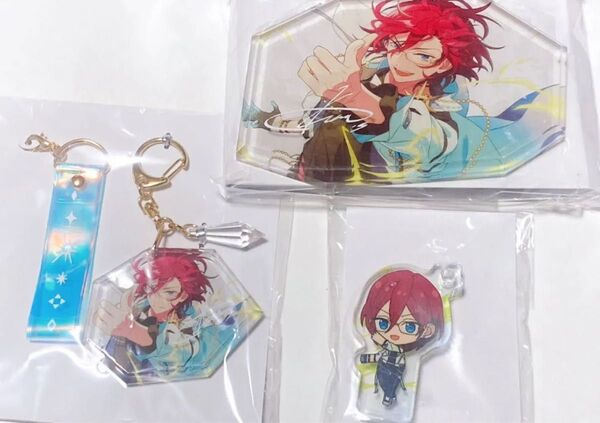 あんスタ 七種茨 9周年 フラグメントアクリルスタンド フラグメントキーホルダー miniアイドルチャーム