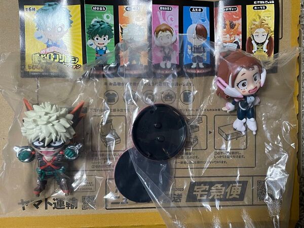 僕のヒーローアカデミア フィギュアコレクション 爆豪勝己 麗日お茶子