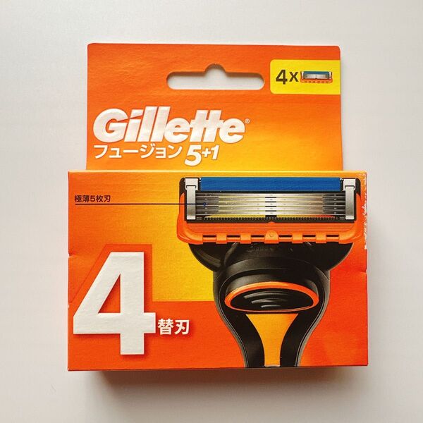Gillette フュージョン 替刃 4個セット