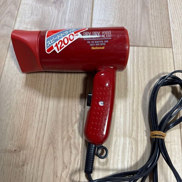 National ヘアドライヤー DRY-DRY 1200 (EH512) レッド