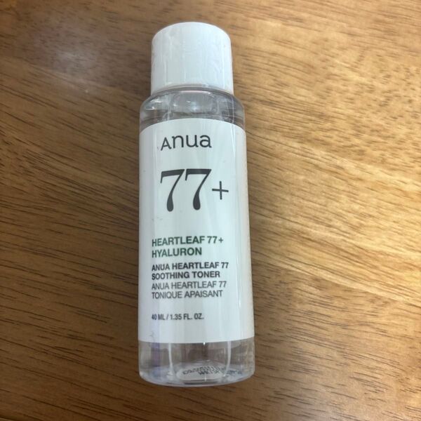 Anua 77+ soothing toner 化粧水