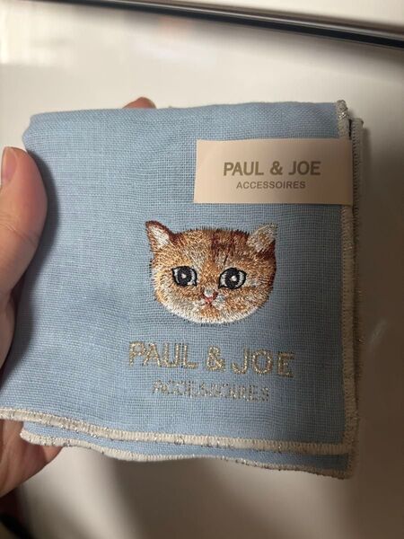 PAUL&JOE ハンカチ ネコ