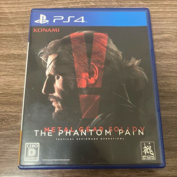 PS4 METAL GEAR SOLID V THE PHANTOM PAIN