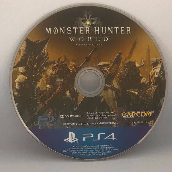 PS4 モンスターハンター:ワールド