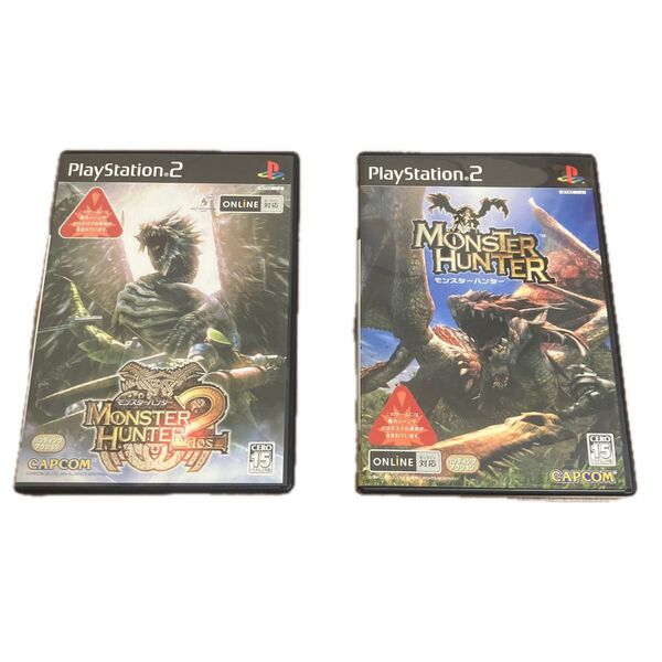 PS2 モンスターハンター 2本セット
