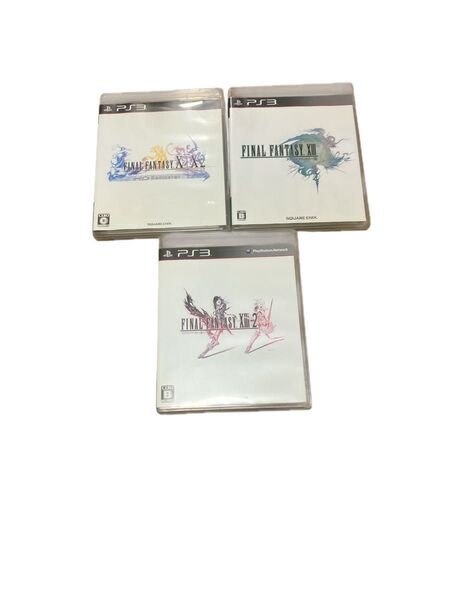 3個セット FINAL FANTASY X XII XIII-2 PS3