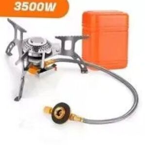 高出力 3500W キャンプ ガス ストーブ ビッグ パワー ヒーター アウトドア 調理器具 キャンプ 登山 ピクニック BBQ