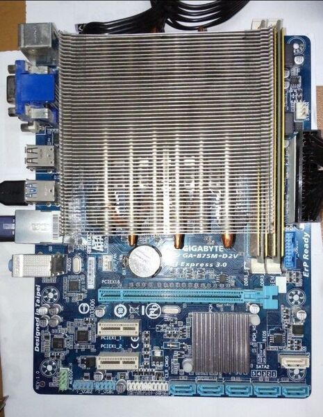 core i5 3470、CPUクーラー、MB、メモリ8GB