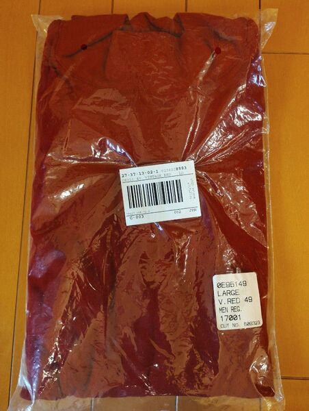 ★新品★デッドストック★USA製★L. L.Bean モックネックシャツ ロンT Lサイズ MADE IN U.S.A.
