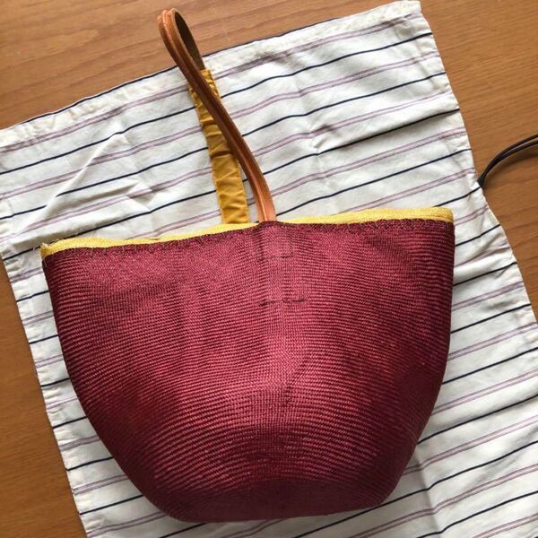 エバゴス カゴバッグ