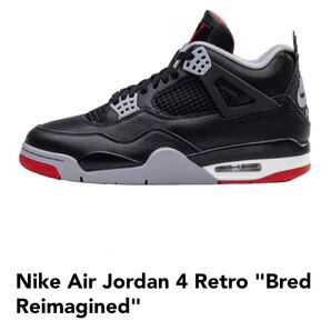 Nike air Jordan4 bred reimagined ジョーダン4 ブレッド リイマジンド