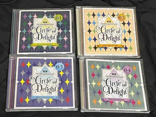 アイドルマスターSideM Circle of Delight SOLO COLLECTION 01〜04 4枚セット