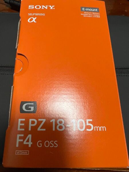 【新品/未使用品】SONY E PZ 18-105mm F4 G OSS SELP18105G