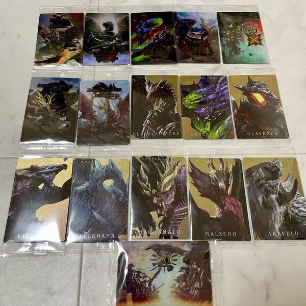 モンスターハンター 20th カードウエハース 20th集合イラスト