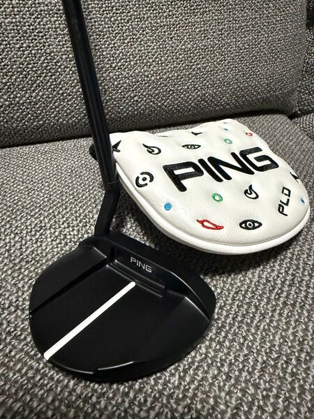 【美品】PING PLD ピンパター ブラック オスロ4 33インチ