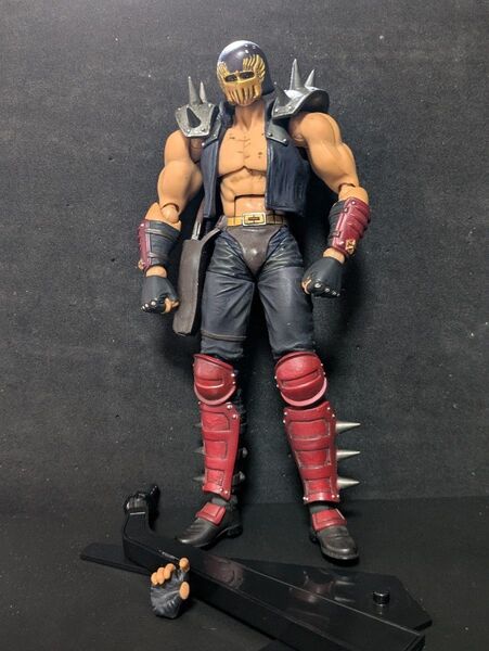 北斗の拳 ジャギ フィギュア リボルテック 台座付き