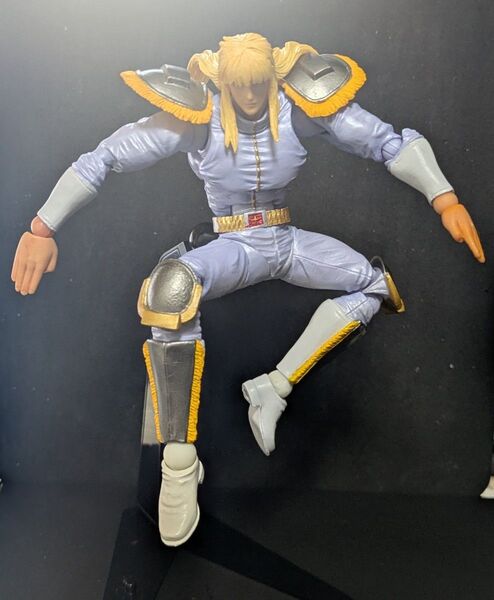 北斗の拳 フィギュア シン リボルテック 台座付き